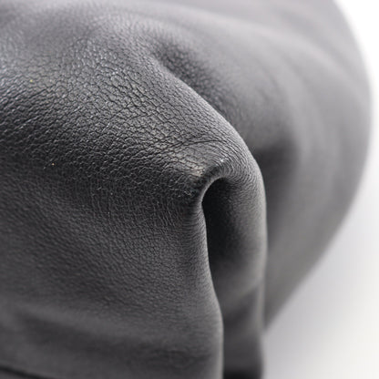 トライアングルフラップ クラッチバッグ レザー ブラック ボッテガヴェネタ バッグ BOTTEGA VENETA