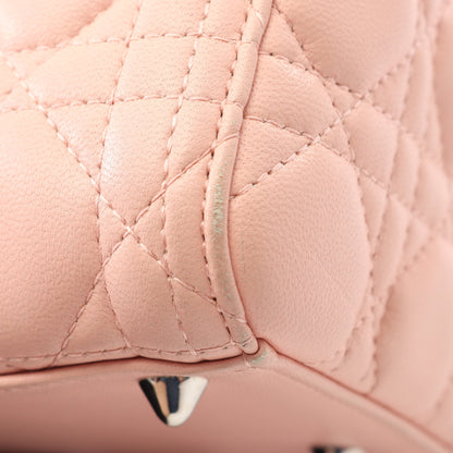 LADY DIOR レディディオール ハンドバッグ レザー ピンクベージュ 2WAY クリスチャンディオール バッグ Christian Dior