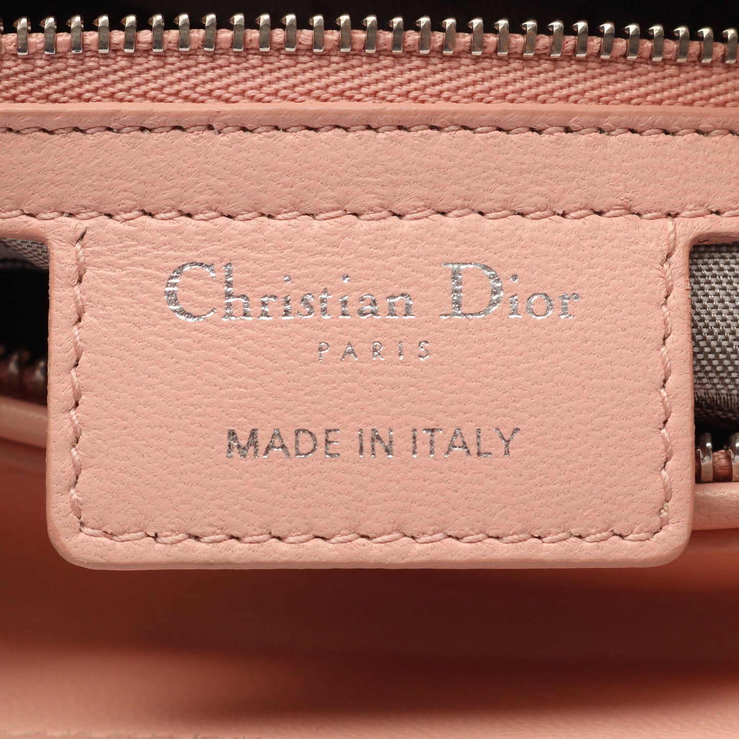 LADY DIOR レディディオール ハンドバッグ レザー ピンクベージュ 2WAY クリスチャンディオール バッグ Christian Dior