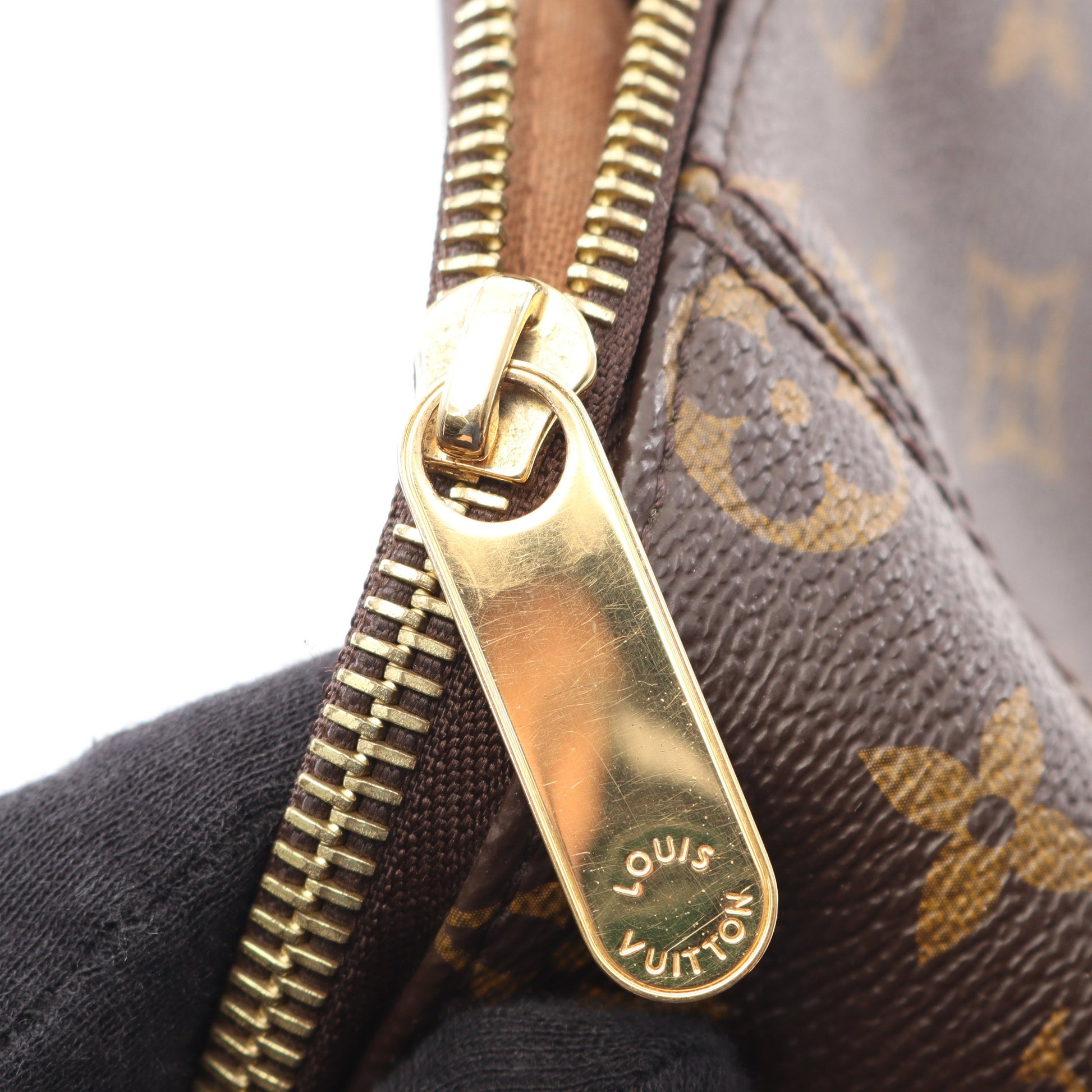 トータリーMM モノグラム ショルダーバッグ トートバッグ PVC レザー ブラウン ルイヴィトン バッグ LOUIS VUITTON