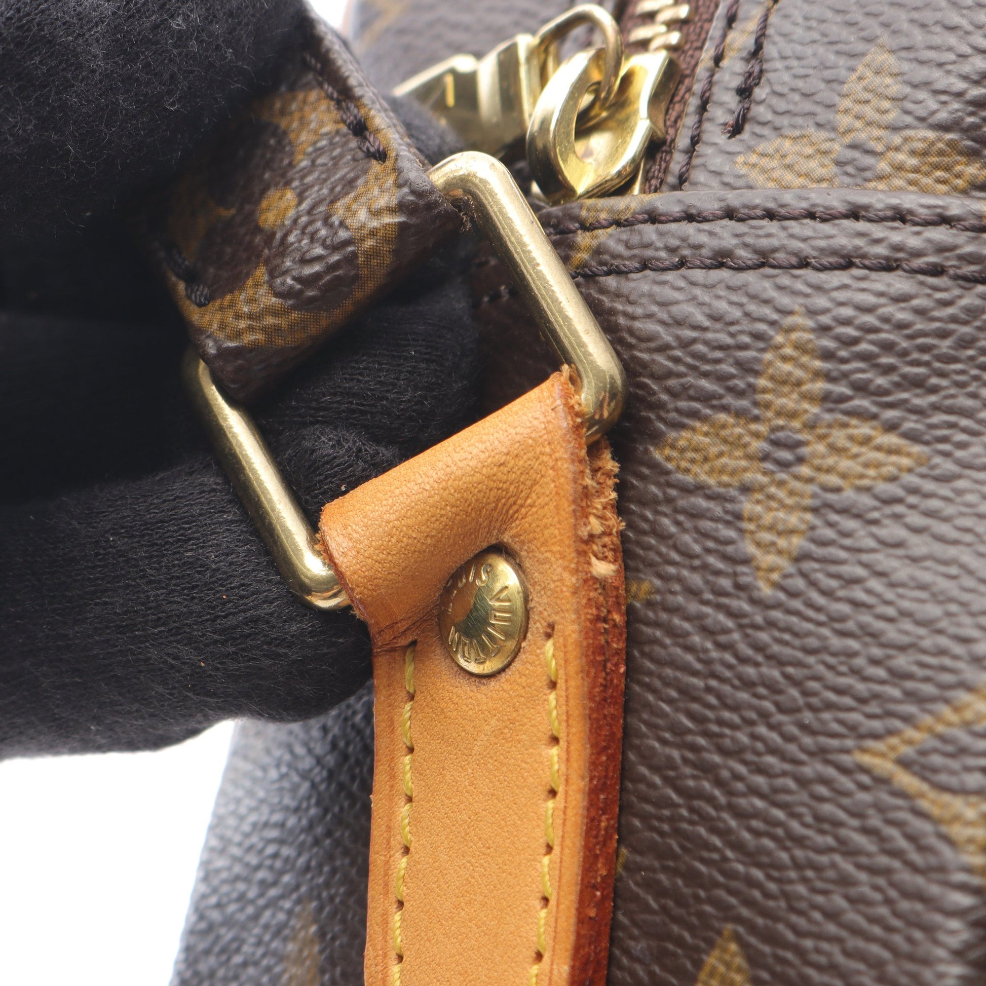 ナイル モノグラム ショルダーバッグ PVC レザー ブラウン ルイヴィトン バッグ LOUIS VUITTON