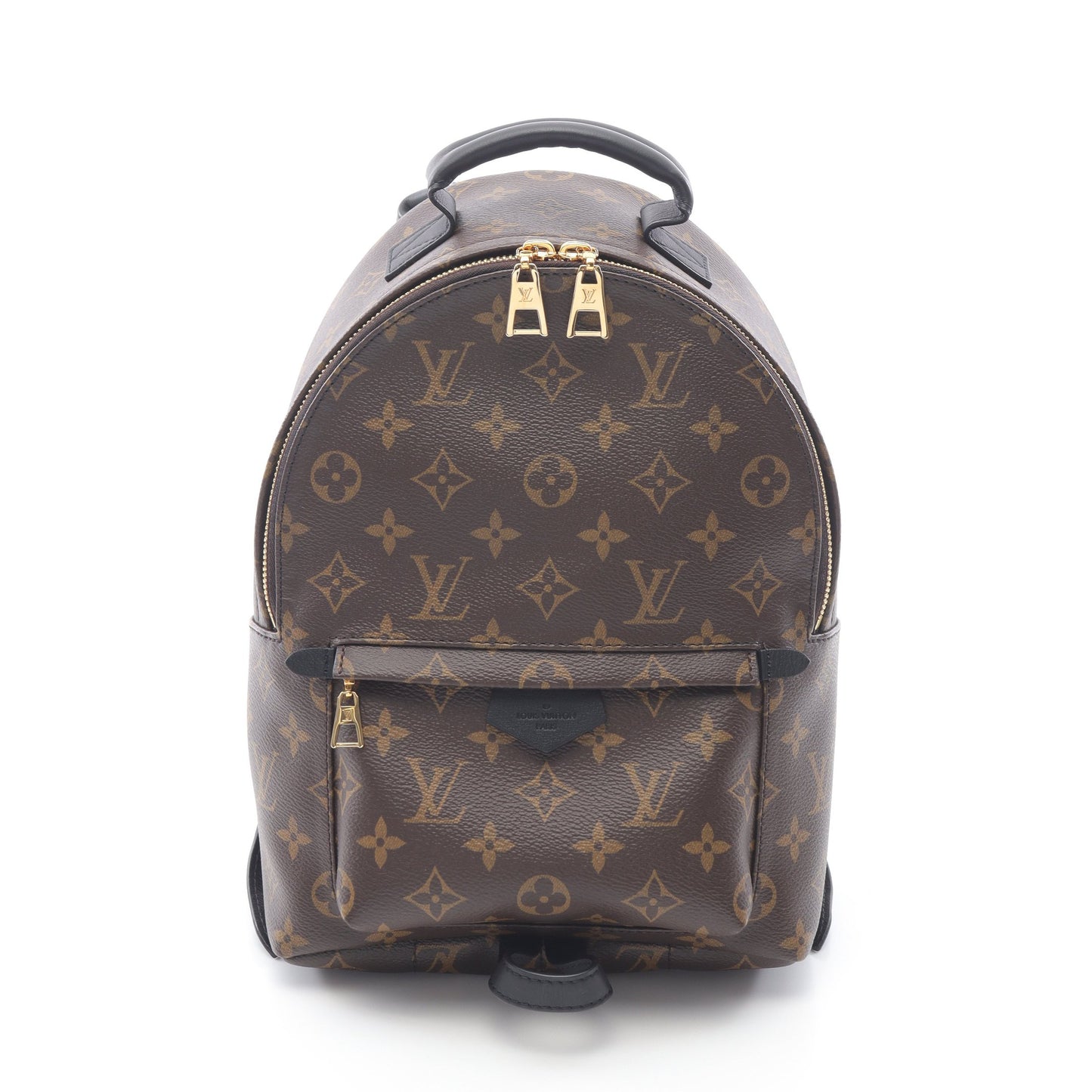 パームスプリングス バックパックPM モノグラム リュックサック PVC レザー ブラウン ブラック ルイヴィトン バッグ LOUIS VUITTON