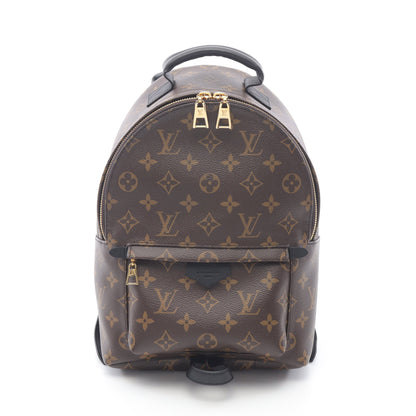 パームスプリングス バックパックPM モノグラム リュックサック PVC レザー ブラウン ブラック ルイヴィトン バッグ LOUIS VUITTON