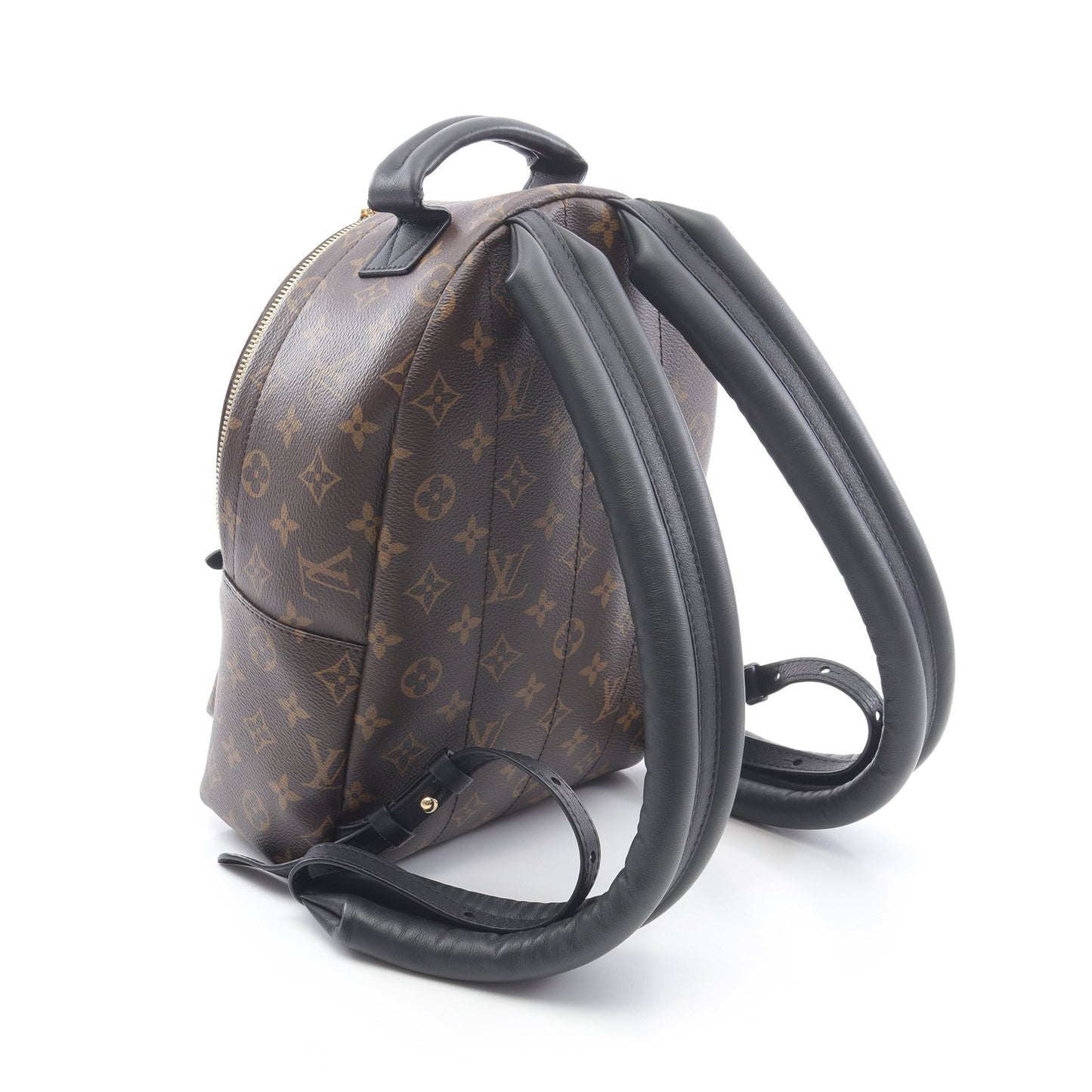 パームスプリングス バックパックPM モノグラム リュックサック PVC レザー ブラウン ブラック ルイヴィトン バッグ LOUIS VUITTON