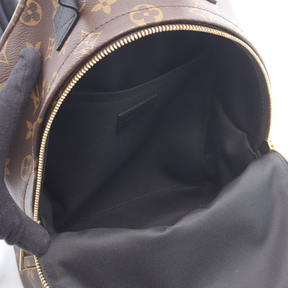 パームスプリングス バックパックPM モノグラム リュックサック PVC レザー ブラウン ブラック ルイヴィトン バッグ LOUIS VUITTON