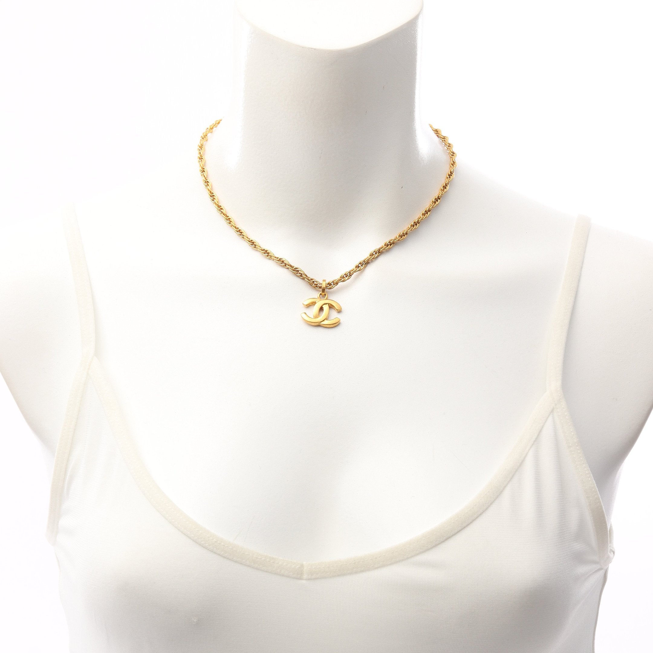 ココマーク ネックレス GP ゴールド ヴィンテージ シャネル – RECLO