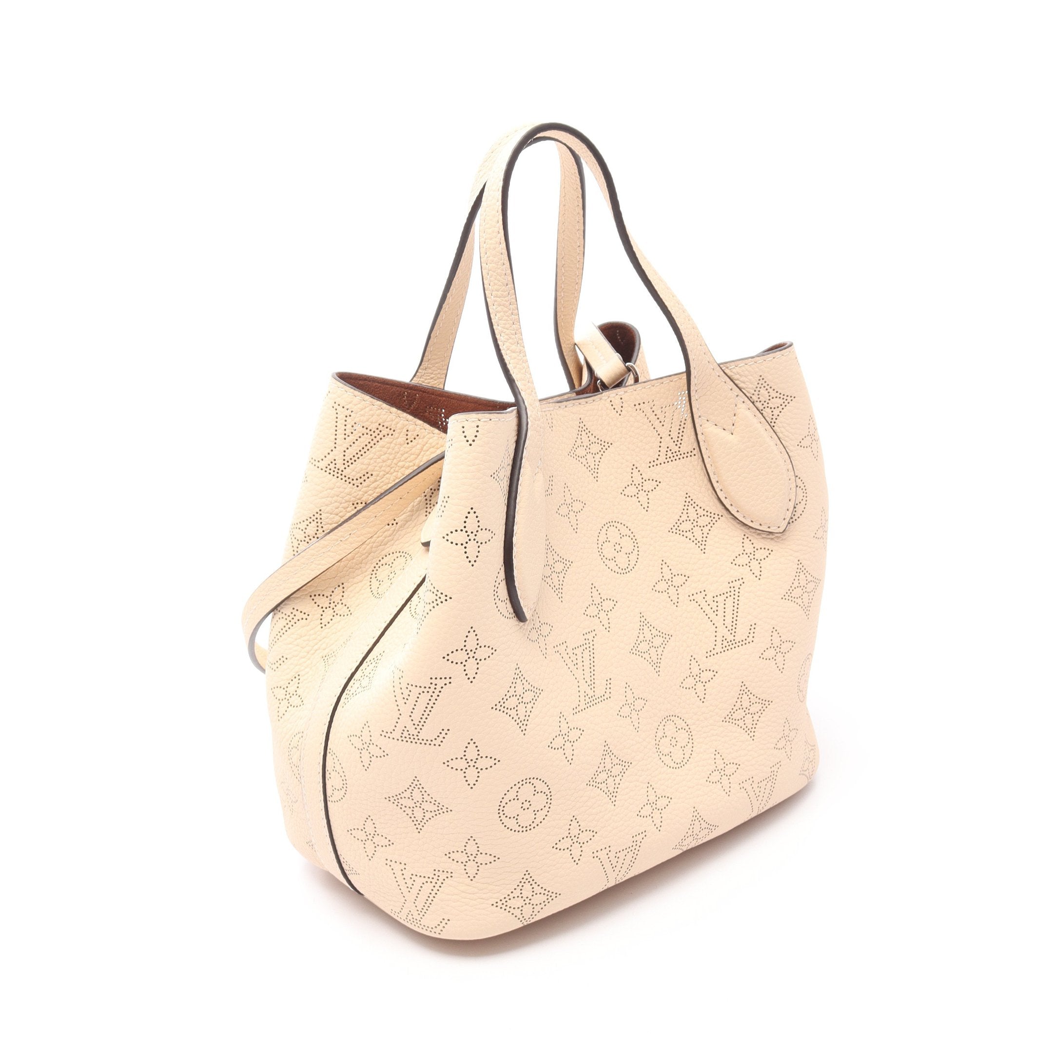 ブロッサムPM マヒナ ハンドバッグ レザー ベージュ 2WAY ルイ