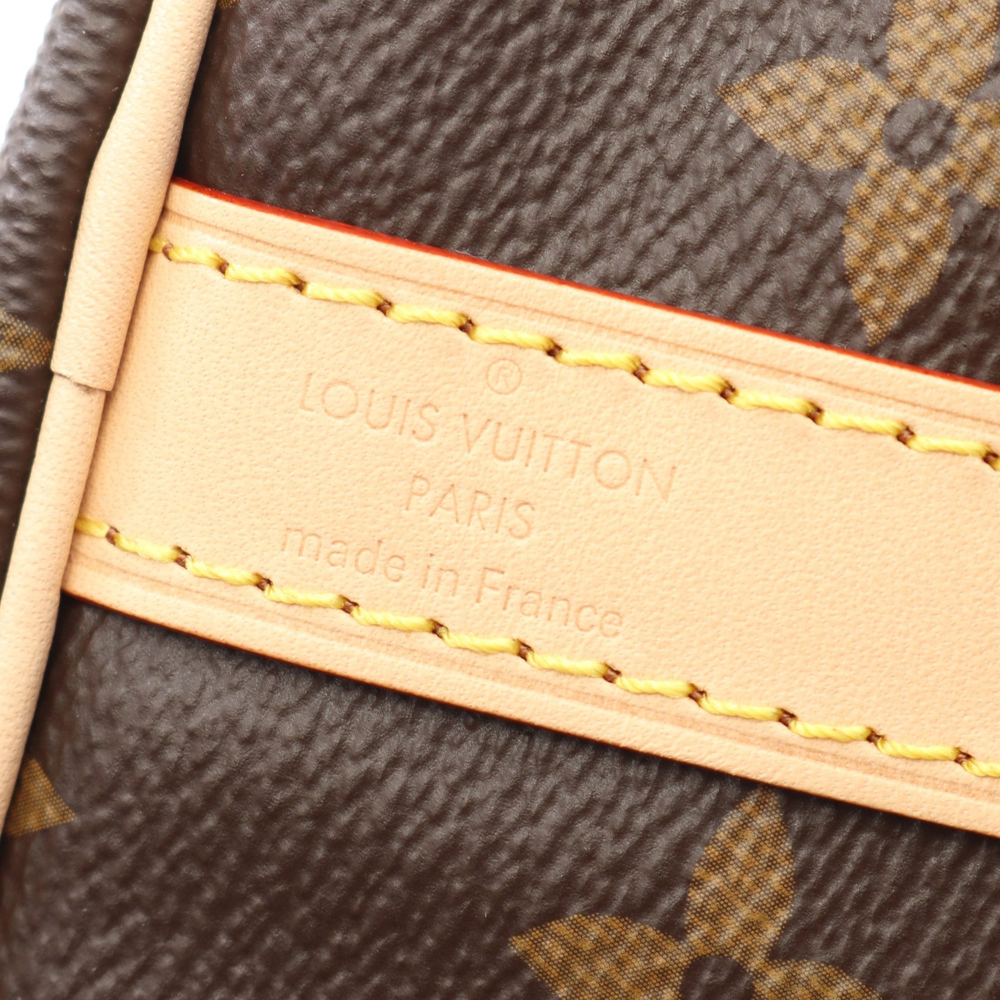スピーディ バンドリエール25 モノグラム ハンドバッグ PVC レザー ブラウン 2WAY ルイヴィトン バッグ LOUIS VUITTON