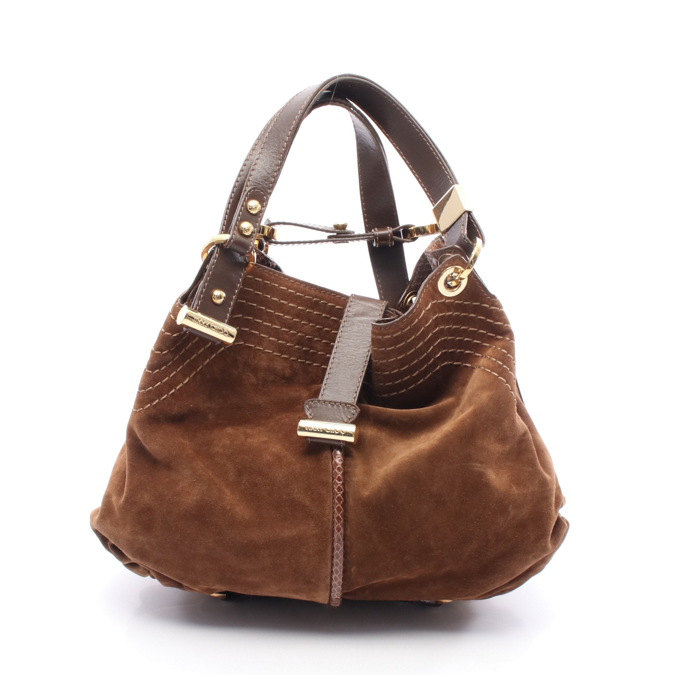 ジミーチュウ　スエード ハンドバッグ A1k14 JIMMY CHOO ジミーチュウ 2WAY スウェード ミニショルダー