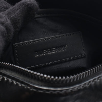 THORNTON ノバチェック ショルダーバッグ コーティングキャンバス ブラック マルチカラー バーバリー バッグ BURBERRY