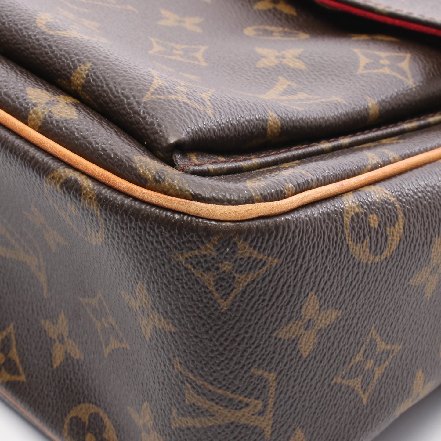 ヴィバシテGM モノグラム ショルダーバッグ PVC レザー ブラウン ルイヴィトン バッグ LOUIS VUITTON