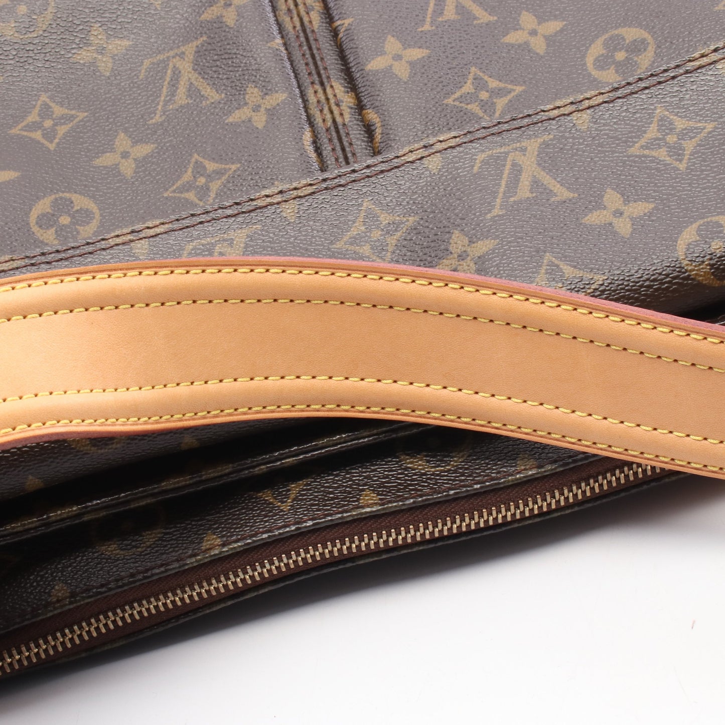 ヴィバシテGM モノグラム ショルダーバッグ PVC レザー ブラウン ルイヴィトン バッグ LOUIS VUITTON