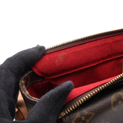 ヴィバシテGM モノグラム ショルダーバッグ PVC レザー ブラウン ルイヴィトン バッグ LOUIS VUITTON