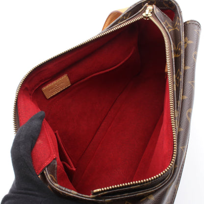 ヴィバシテGM モノグラム ショルダーバッグ PVC レザー ブラウン ルイヴィトン バッグ LOUIS VUITTON