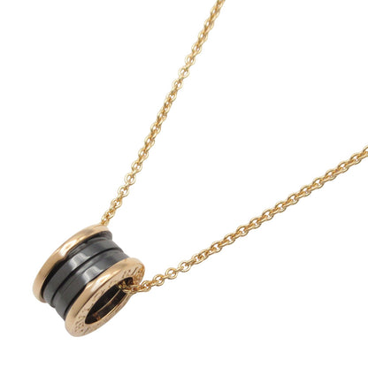 B-zero1 ネックレス セラミック ネックレス K18PG（ピンクゴールド） セラミック ブラック ブルガリ アクセサリー BVLGARI