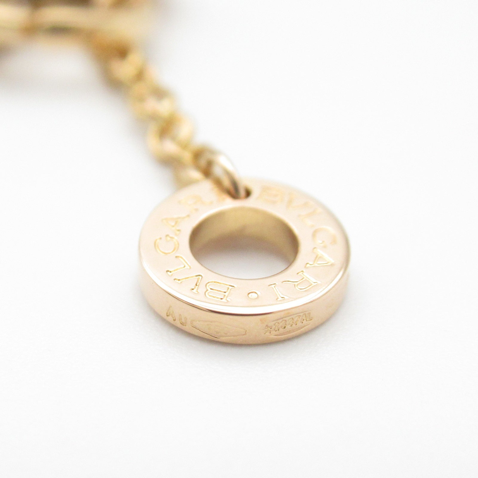 B-zero1 ネックレス セラミック ネックレス K18PG（ピンクゴールド） セラミック ホワイト ブルガリ アクセサリー BVLGARI