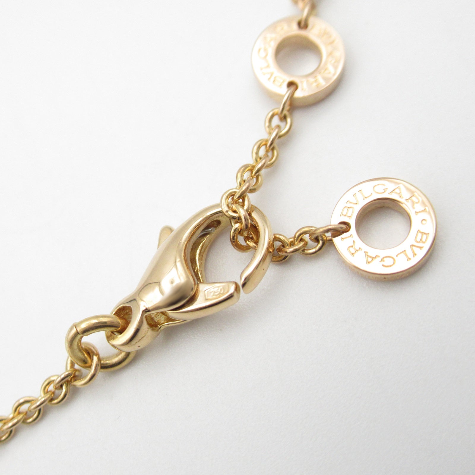 B-zero1 ネックレス セラミック ネックレス K18PG（ピンクゴールド） セラミック ホワイト ブルガリ アクセサリー BVLGARI