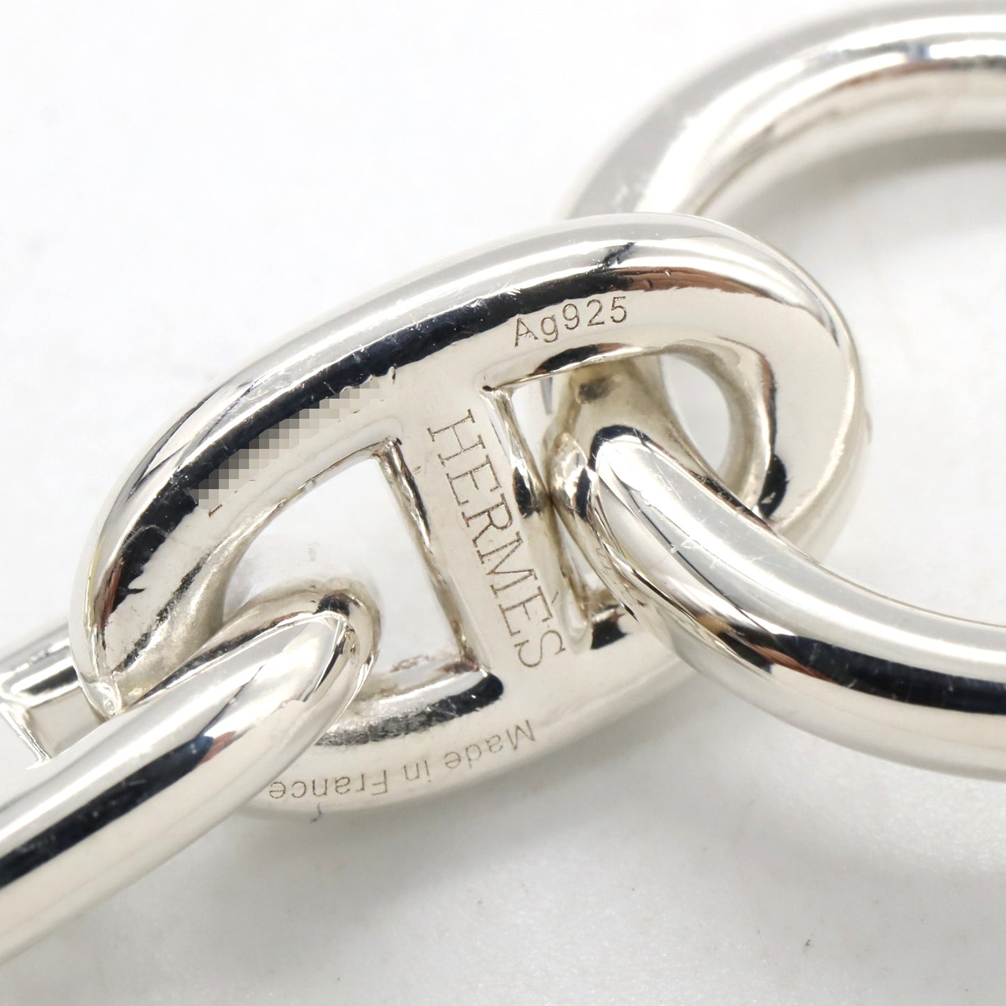 シェーヌダンク ルMM 15コマ ブレスレット ブレスレット シルバー925 シルバー エルメス アクセサリー HERMES