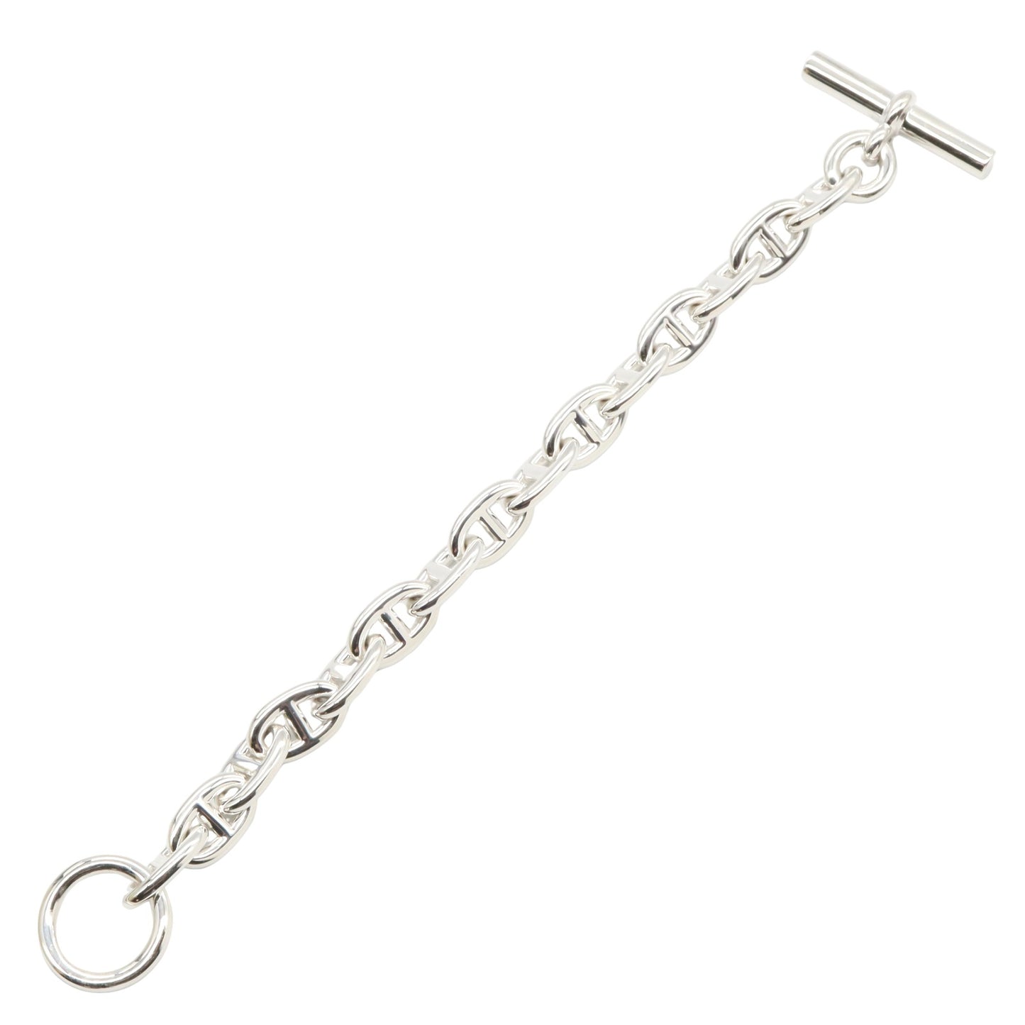 シェーヌダンク ルMM 15コマ ブレスレット ブレスレット シルバー925 シルバー エルメス アクセサリー HERMES