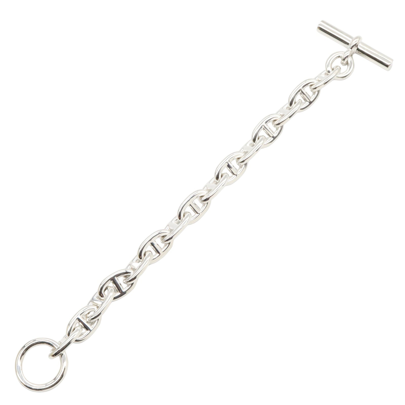 シェーヌダンク ルMM 15コマ ブレスレット ブレスレット シルバー925 シルバー エルメス アクセサリー HERMES