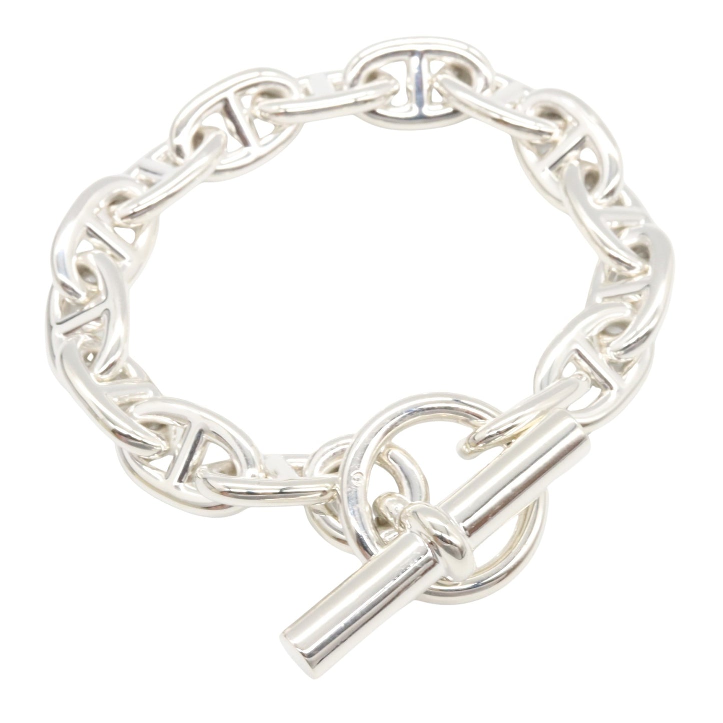 シェーヌダンク ルMM 15コマ ブレスレット ブレスレット シルバー925 シルバー エルメス アクセサリー HERMES