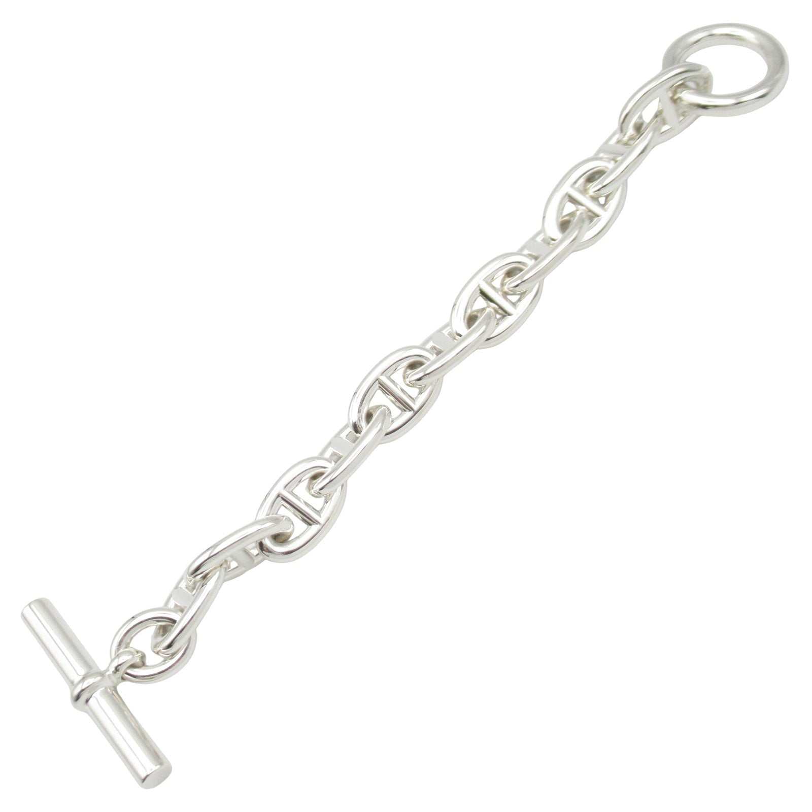 シェーヌダンクル ブレスレット TGM 11コマ ブレスレット シルバー925 シルバー エルメス アクセサリー HERMES