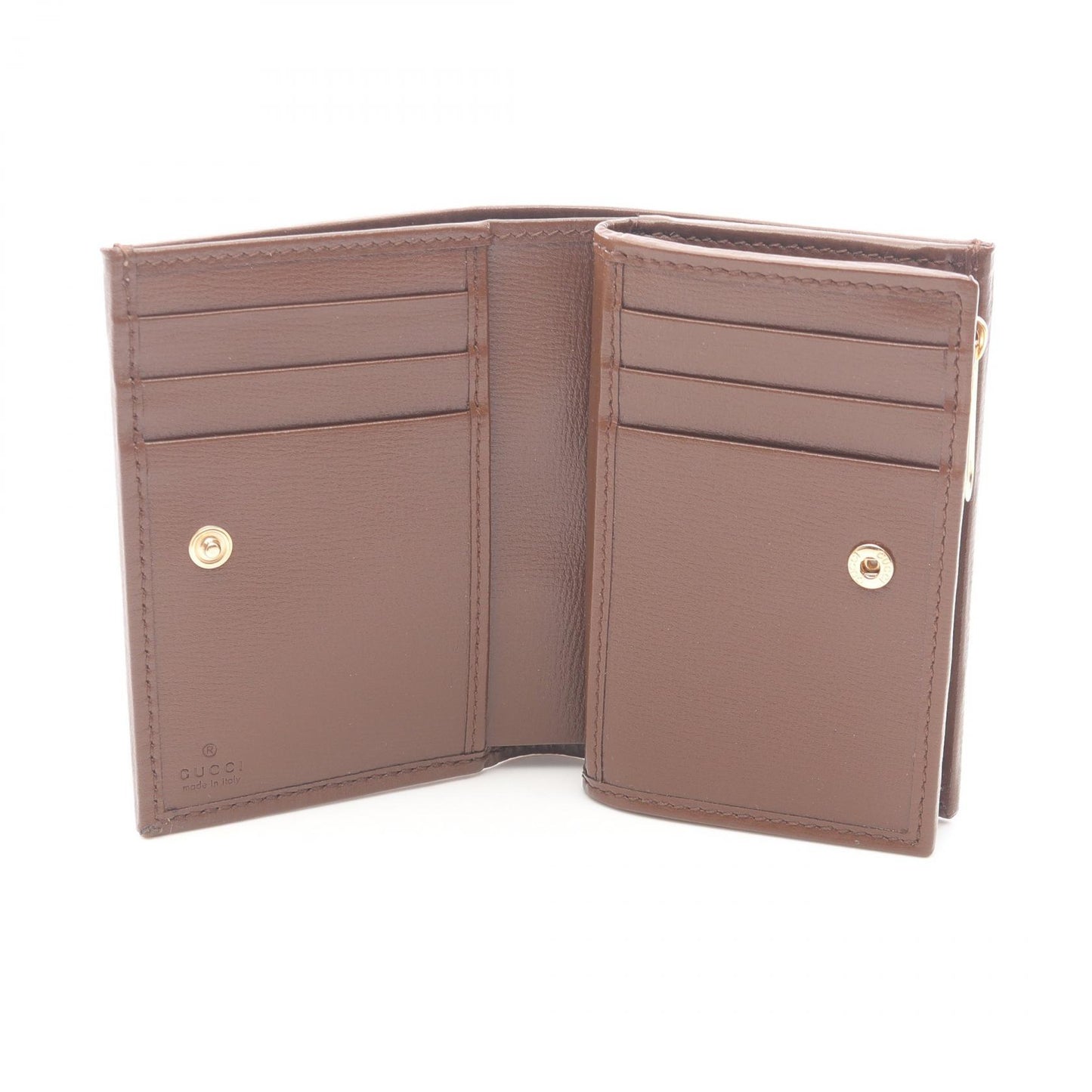 ホースビット 1955 GGスプリーム 三つ折り財布 レザー PVC ベージュ  