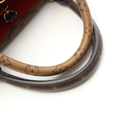 オンザゴーPM モノグラムジャイアント リバース ハンドバッグ PVC ブラウン ベージュ 2WAY ルイヴィトン バッグ LOUIS VUITTON