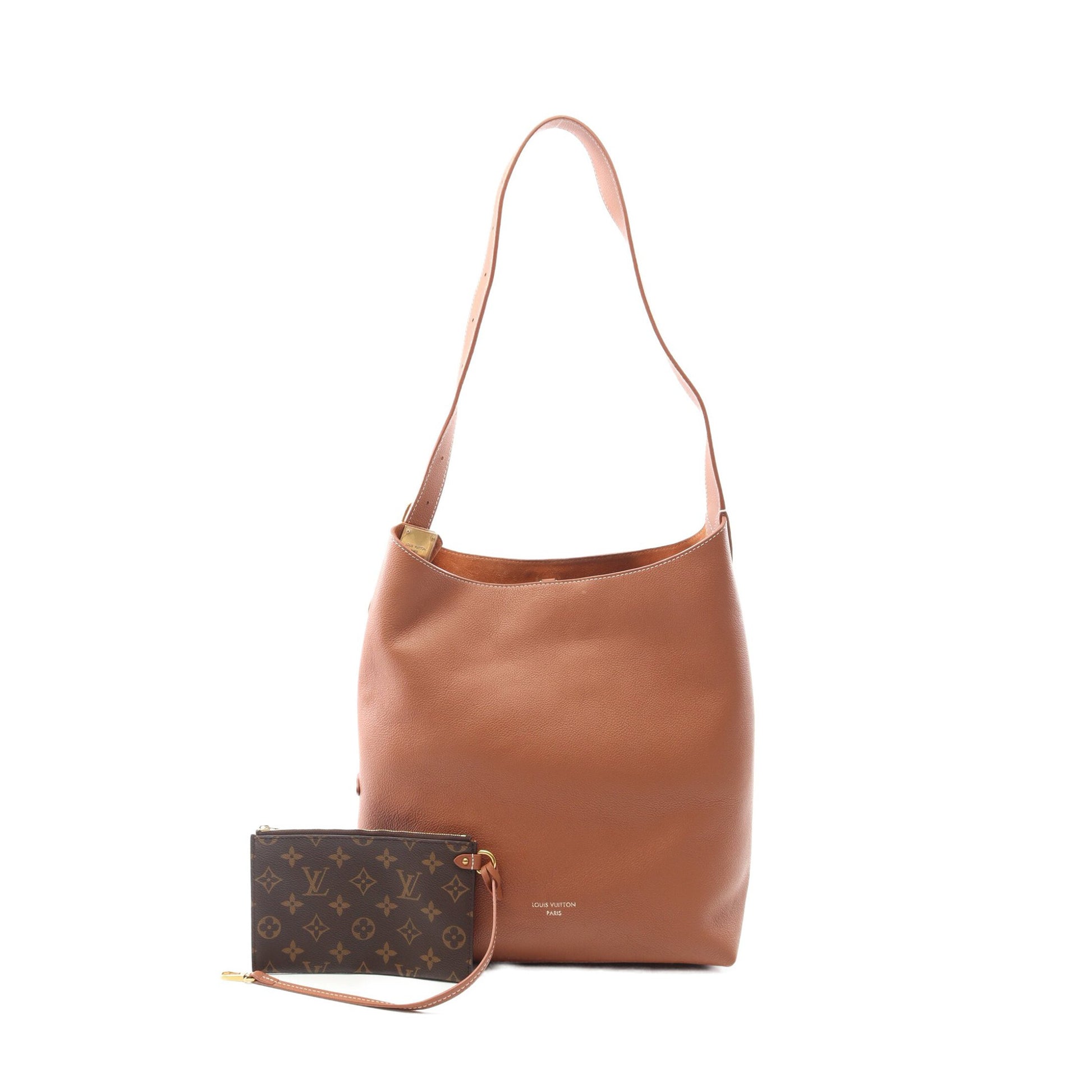 ロウキー ホーボー MM コニャック ショルダーバッグ レザー ブラウン ルイヴィトン バッグ LOUIS VUITTON