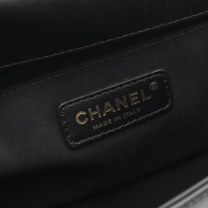 ボーイシャネル チェーンショルダーバッグ ラムスキン ブラック ゴールド金具 シャネル バッグ CHANEL