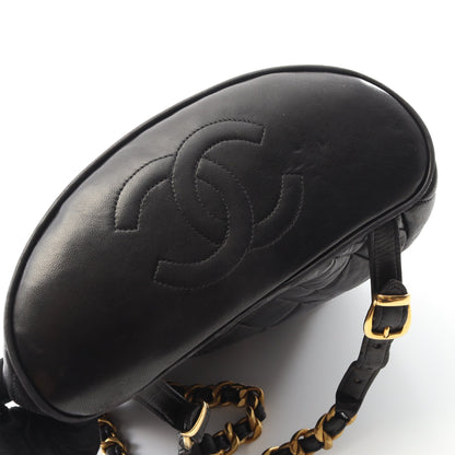 マトラッセ バックパック リュックサック ラムスキン ブラック ゴールド金具 シャネル バッグ CHANEL