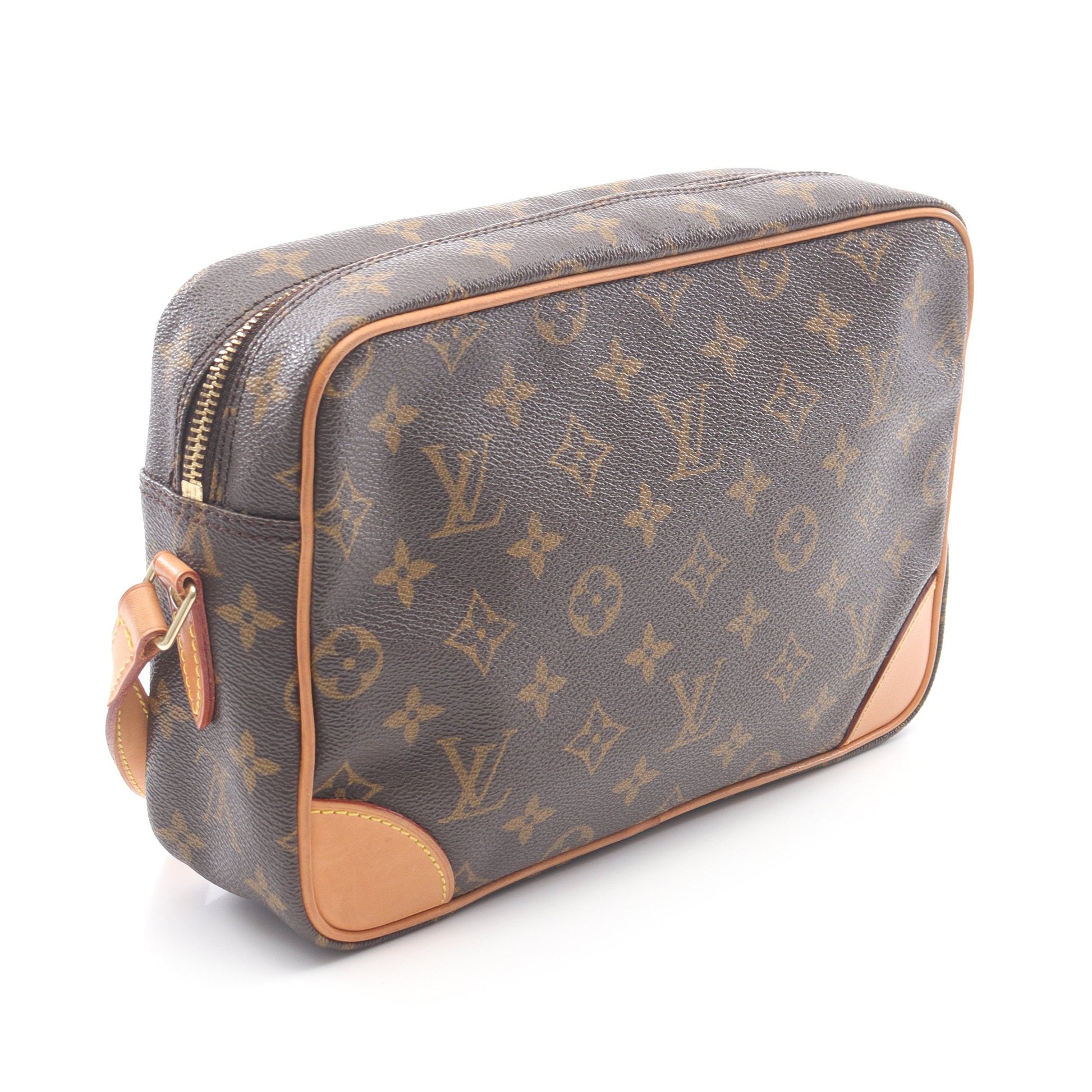 トロカデロ27 モノグラム ショルダーバッグ PVC レザー ブラウン ルイヴィトン バッグ LOUIS VUITTON