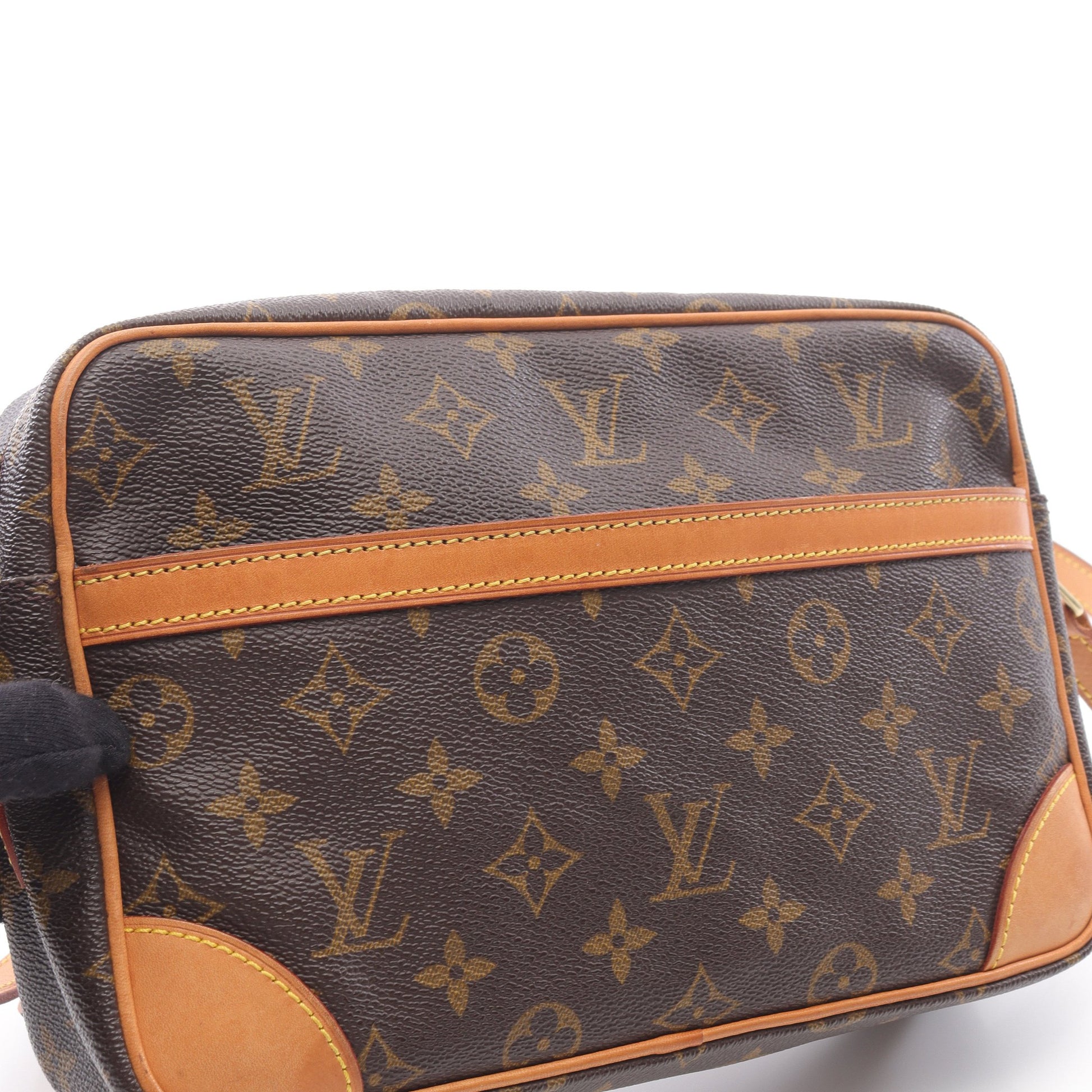 トロカデロ27 モノグラム ショルダーバッグ PVC レザー ブラウン ルイヴィトン バッグ LOUIS VUITTON
