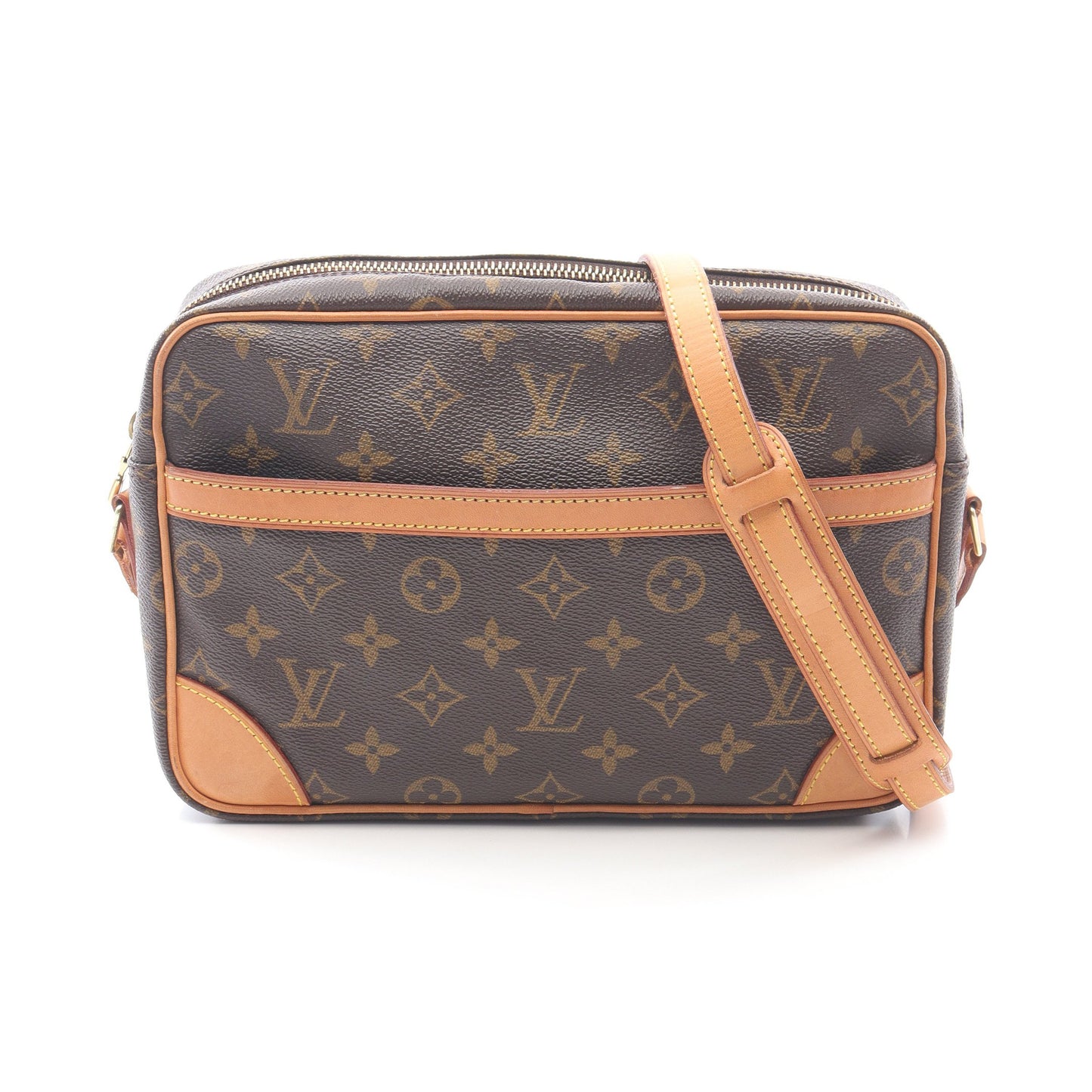 トロカデロ27 モノグラム ショルダーバッグ PVC レザー ブラウン ルイヴィトン バッグ LOUIS VUITTON