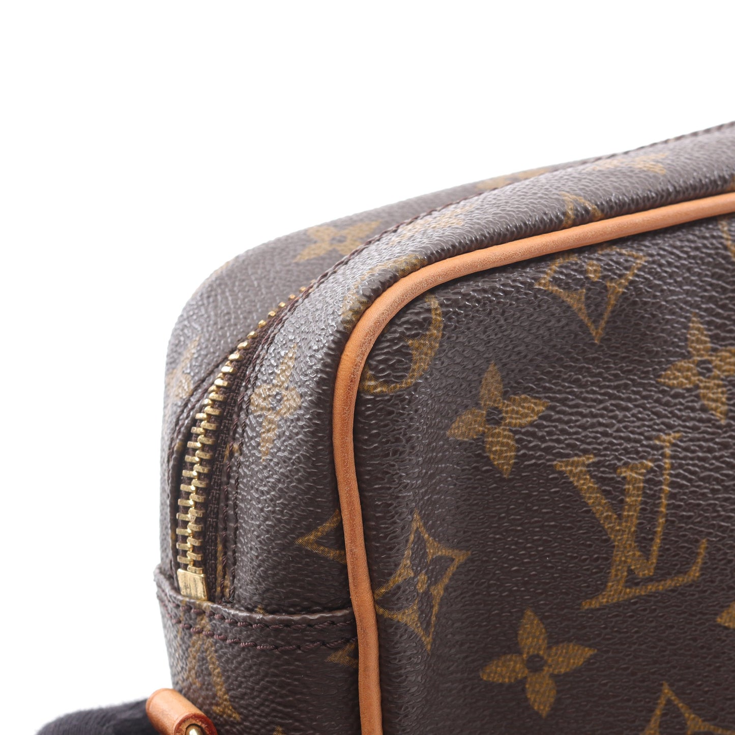トロカデロ27 モノグラム ショルダーバッグ PVC レザー ブラウン ルイヴィトン バッグ LOUIS VUITTON