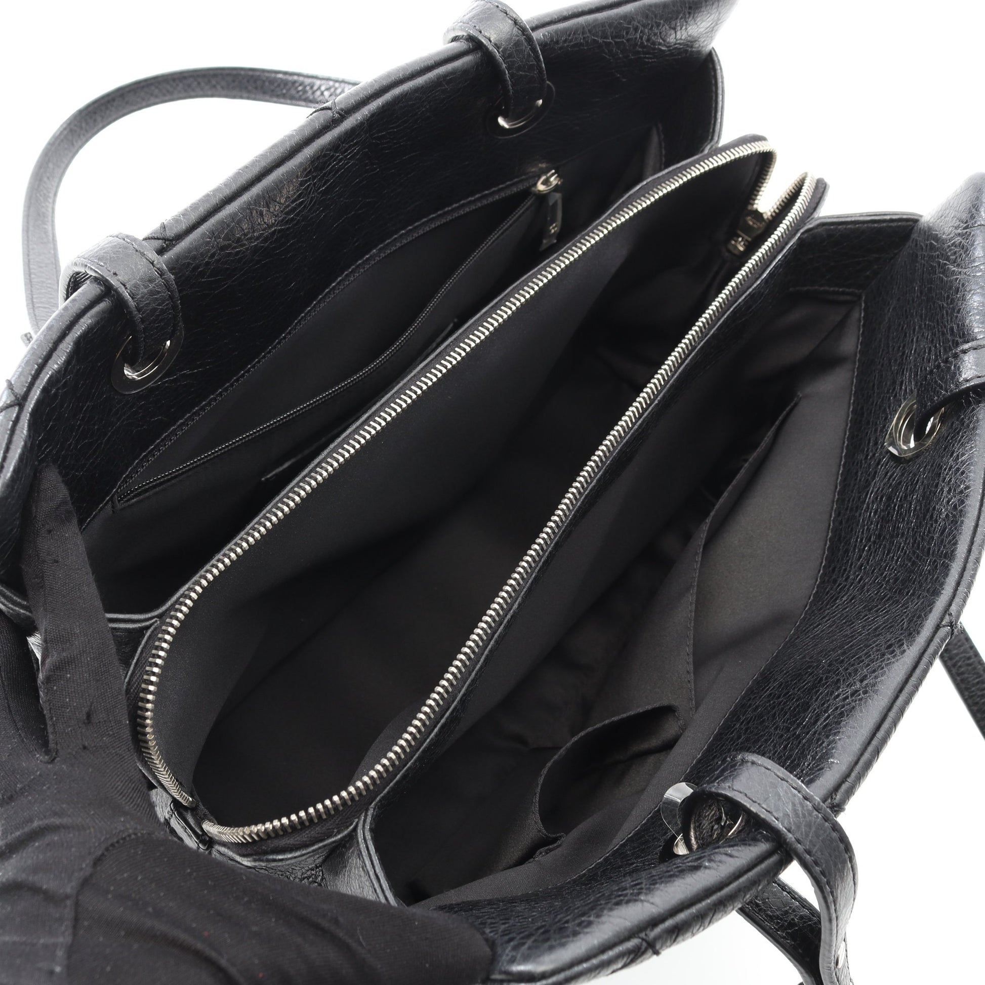 オンザロード キルティング ボーリングバッグ ショルダーバッグ トートバッグ レザー ブラック シルバー金具 シャネル バッグ CHANEL