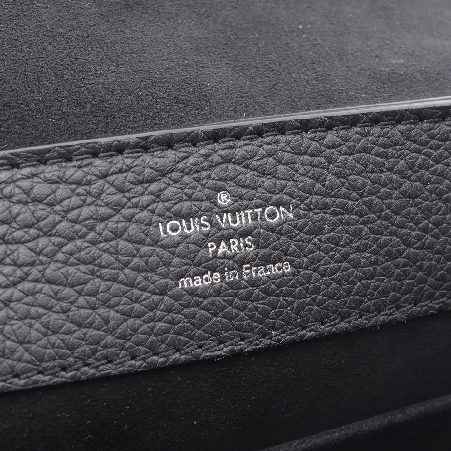 ロックミー エヴァーミニ ハンドバッグ レザー ブラック 2WAY ルイヴィトン バッグ LOUIS VUITTON