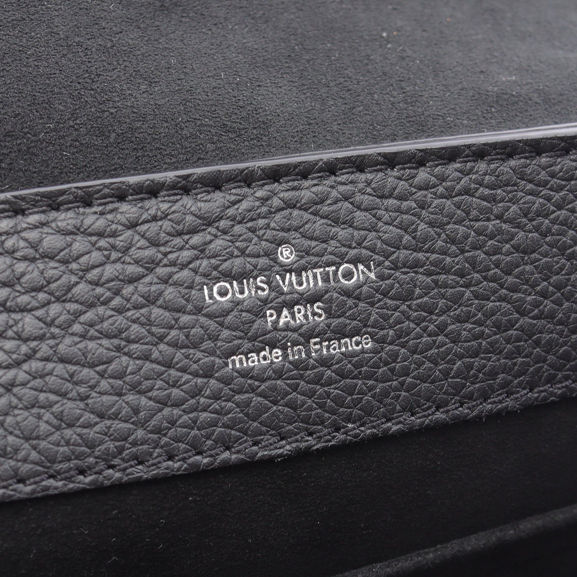 ロックミー エヴァーミニ ハンドバッグ レザー ブラック 2WAY ルイヴィトン バッグ LOUIS VUITTON