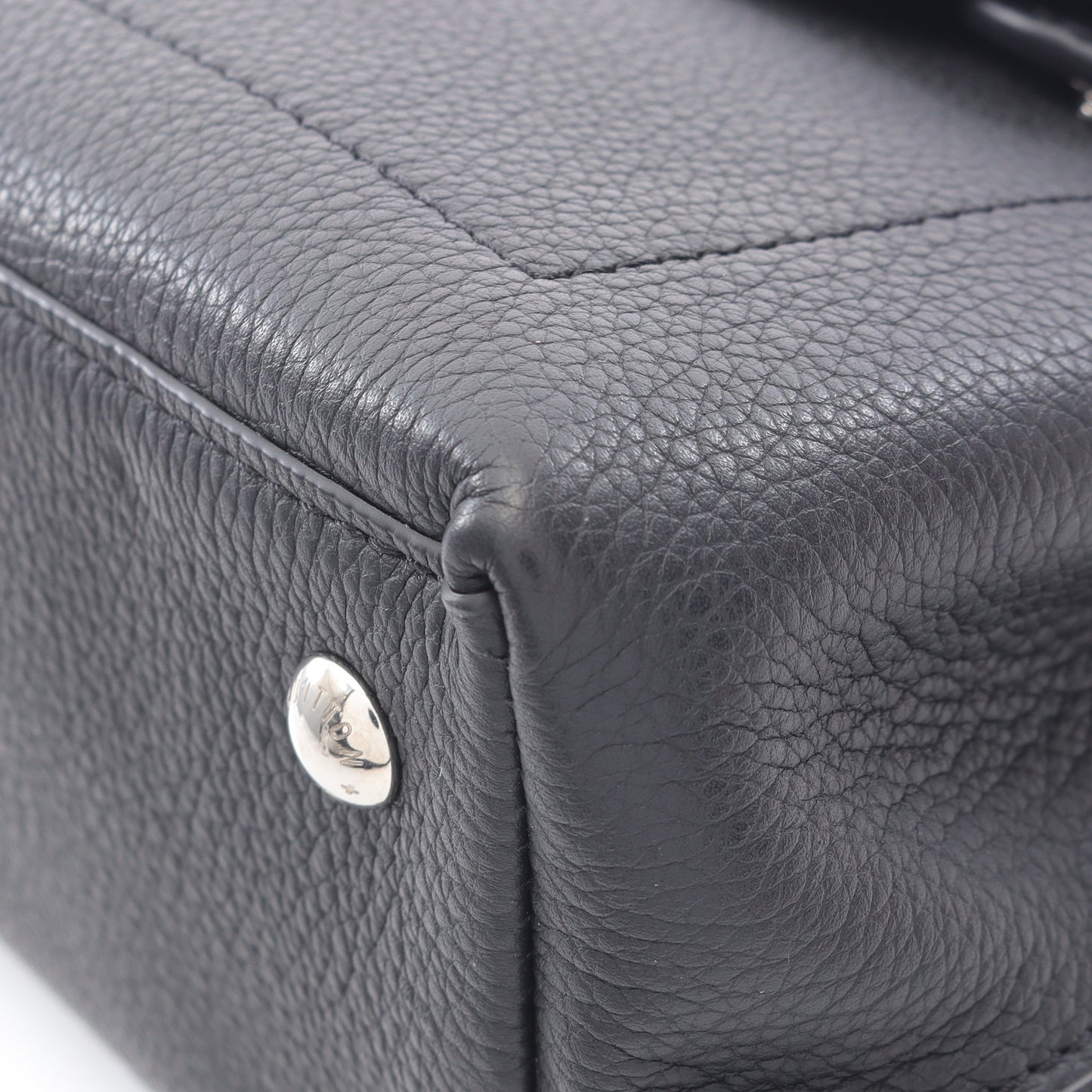 ロックミー エヴァーミニ ハンドバッグ レザー ブラック 2WAY ルイヴィトン バッグ LOUIS VUITTON