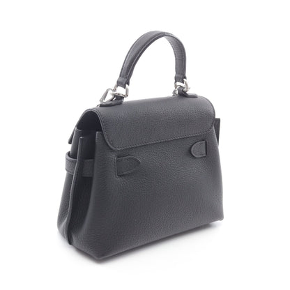 ロックミー エヴァーミニ ハンドバッグ レザー ブラック 2WAY ルイヴィトン バッグ LOUIS VUITTON