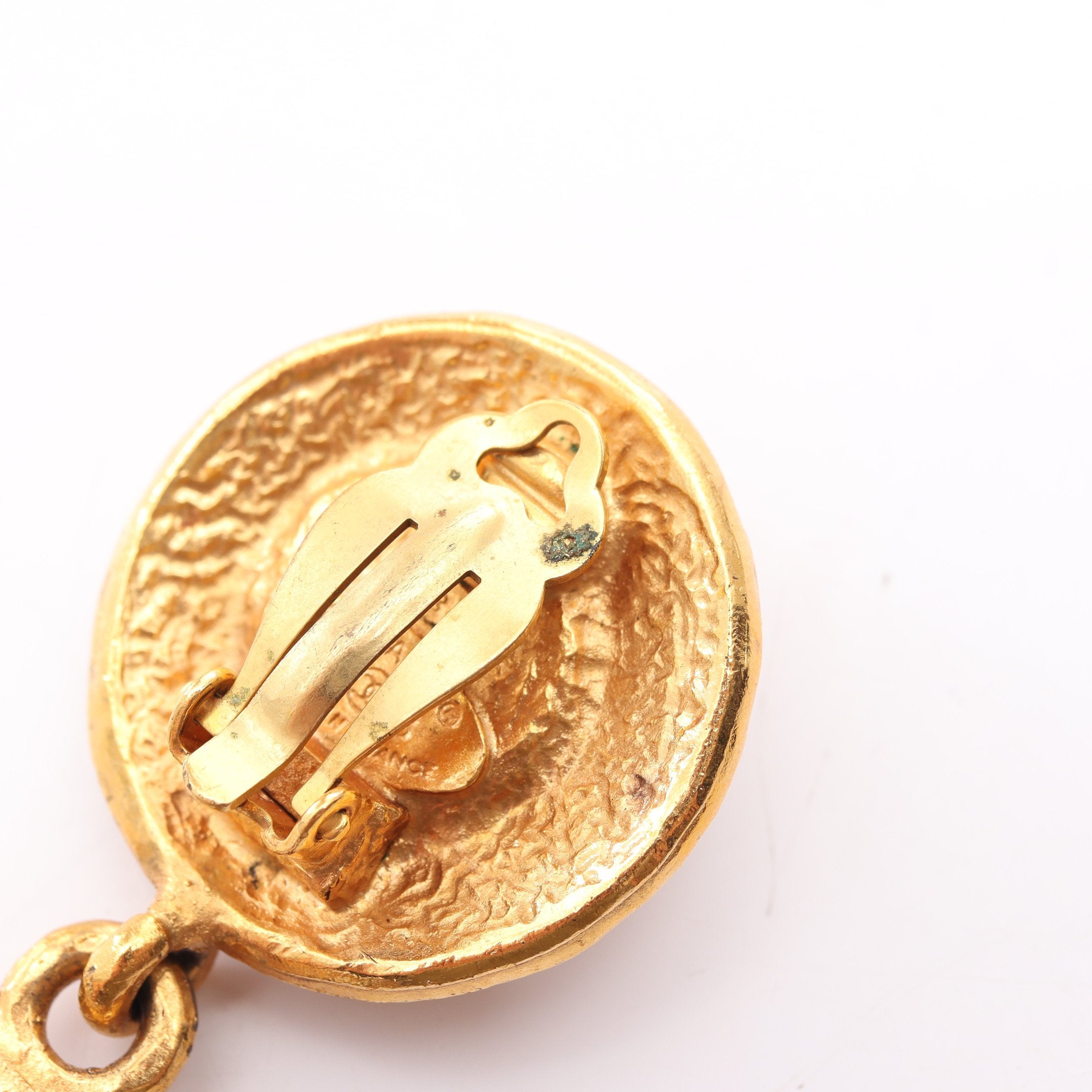 シャネル CHANEL イヤリング フェイクパール 26 ゴールド