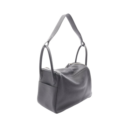 リンディ30 ショルダーバッグ トリヨンクレマンス ブラック シルバー金具 C刻印 エルメス バッグ HERMES