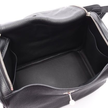 リンディ30 ショルダーバッグ トリヨンクレマンス ブラック シルバー金具 C刻印 エルメス バッグ HERMES
