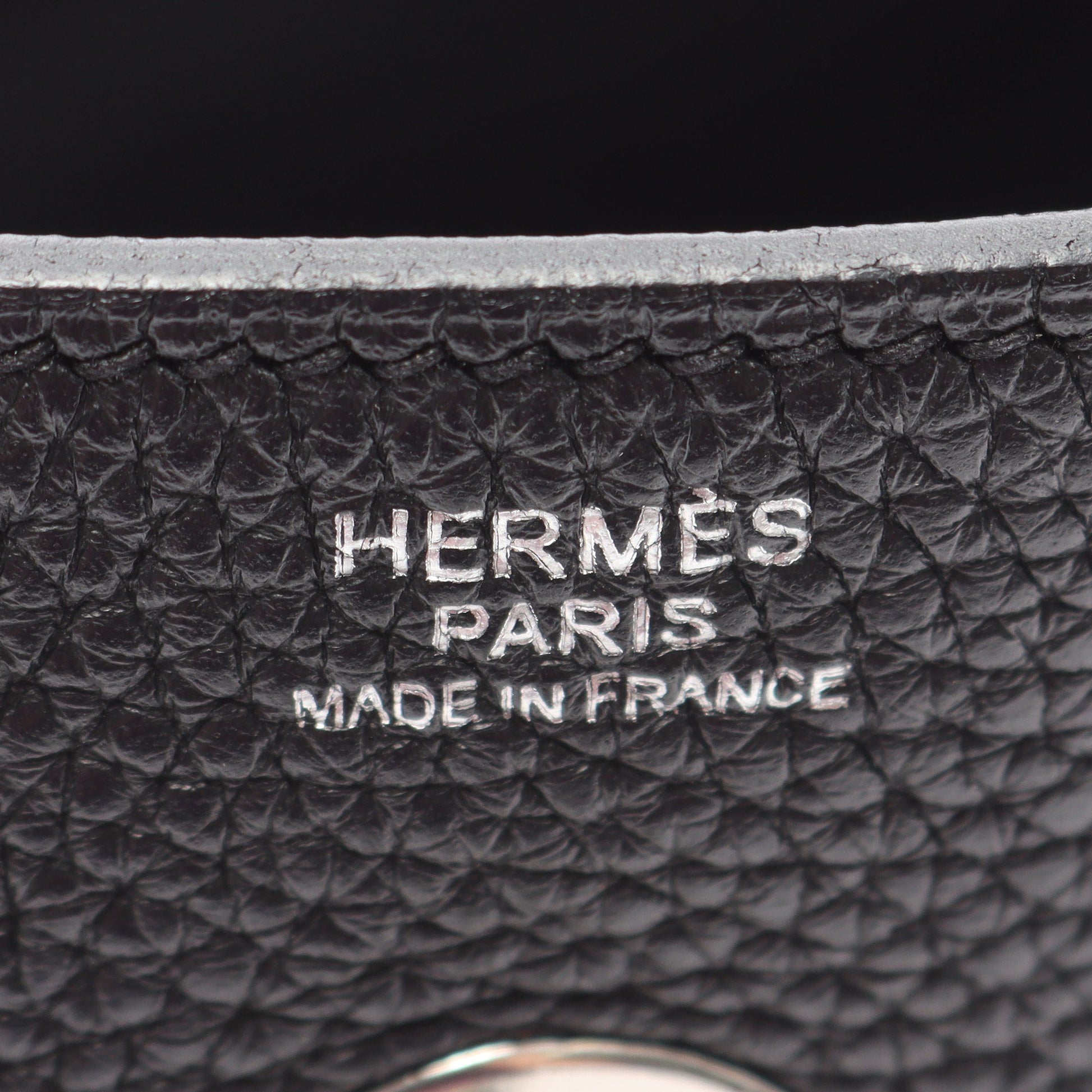 リンディ30 ショルダーバッグ トリヨンクレマンス ブラック シルバー金具 C刻印 エルメス バッグ HERMES
