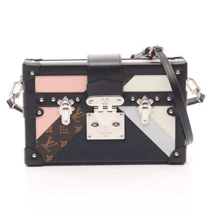 プティット マル ショルダーバッグ レザー ピンク マルチカラー ルイヴィトン バッグ LOUIS VUITTON