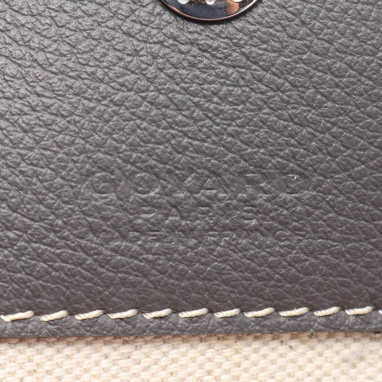 サンルイPM ハンドバッグ トートバッグ コーティングキャンバス レザー グレー マルチカラー ゴヤール バッグ GOYARD