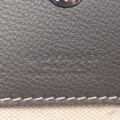 サンルイPM ハンドバッグ トートバッグ コーティングキャンバス レザー グレー マルチカラー ゴヤール バッグ GOYARD
