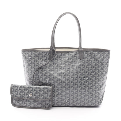 サンルイPM ハンドバッグ トートバッグ コーティングキャンバス レザー グレー マルチカラー ゴヤール バッグ GOYARD