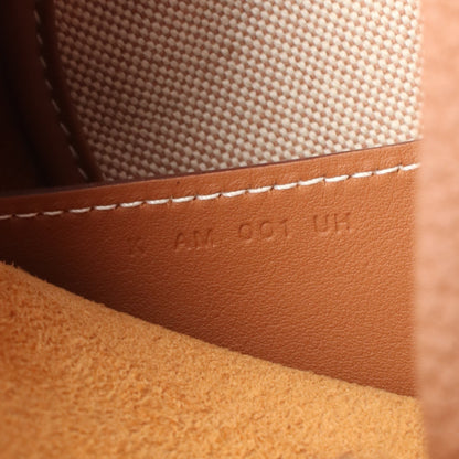 アルソン スリム ゴールド ショルダーバッグ トゴ ブラウン シルバー金具 K刻印 エルメス バッグ HERMES