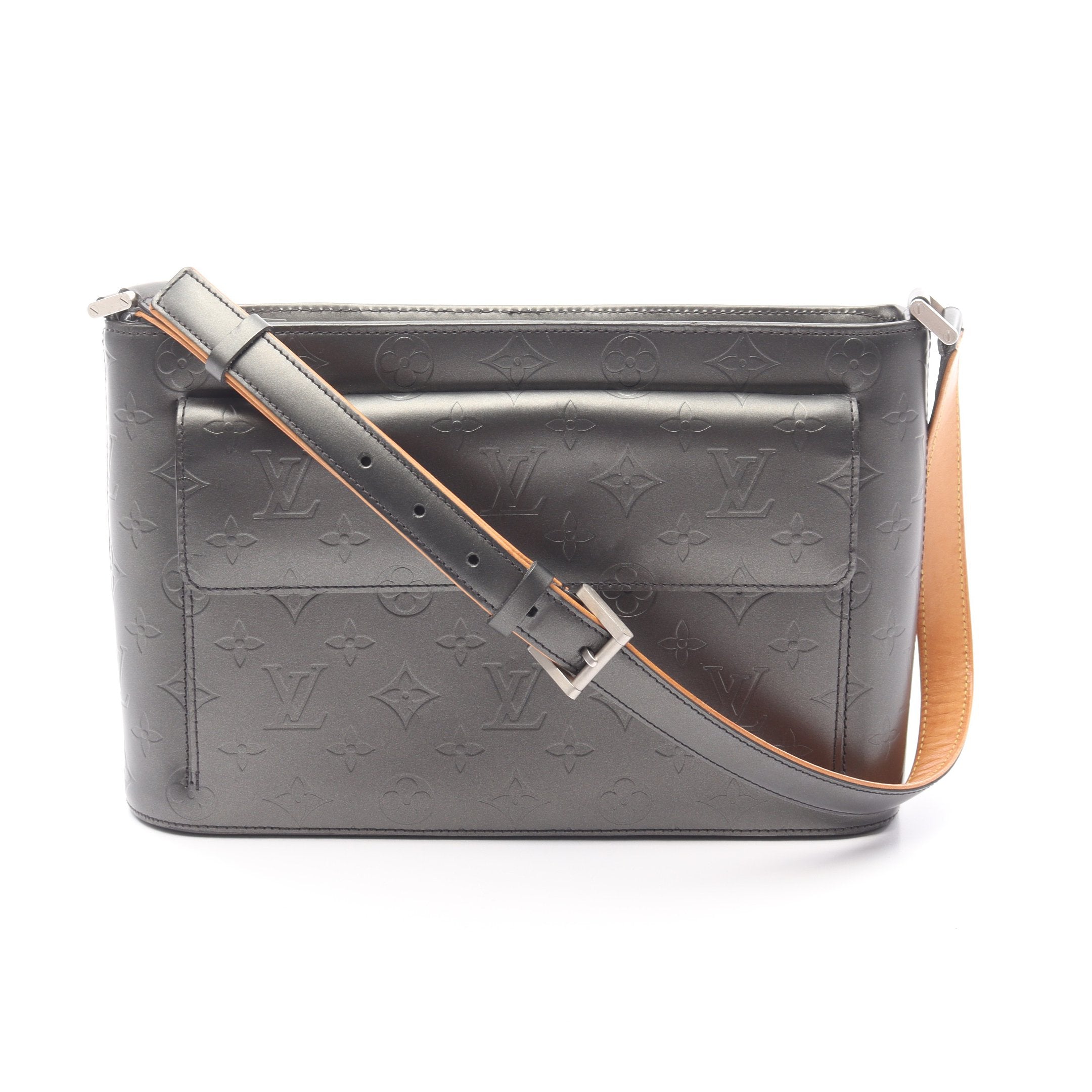 ヴィトンモノグラムマットアルストンショルダーノワールショルダーバッグ